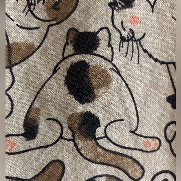 Cats Canvas Tote - Picture 4 of 5